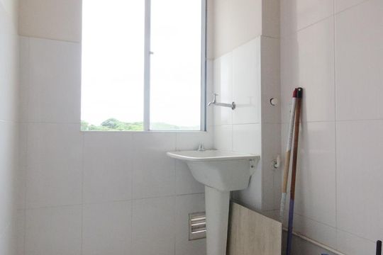 Área de serviço de apartamento à venda com 2 quartos, 51m² em Vila Marieta, Campinas