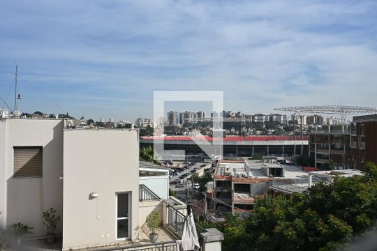 Vista Varanda da Sala de apartamento à venda com 2 quartos, 120m² em Jardim Leonor, São Paulo