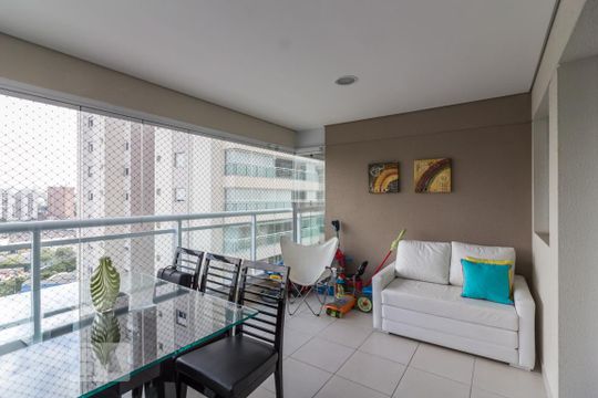 Varanda Gourmet de apartamento para alugar com 3 quartos, 120m² em Barra Funda, São Paulo