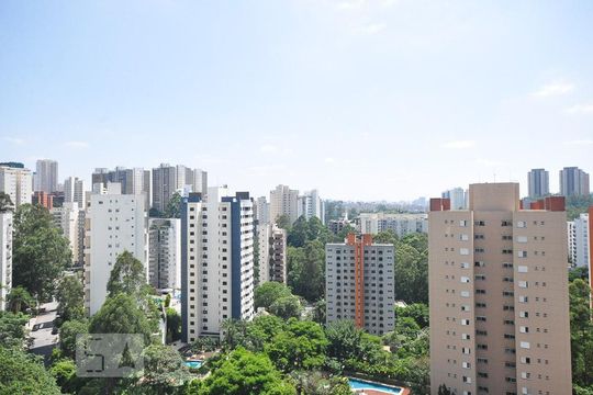 vista de apartamento para alugar com 1 quarto, 47m² em Vila Andrade, São Paulo