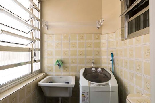 Lavanderia de apartamento para alugar com 2 quartos, 56m² em Vila Clementino, São Paulo