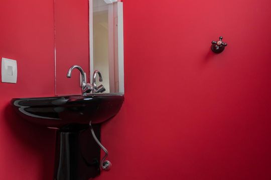 Banheiro de apartamento à venda com 3 quartos, 75m² em Vila Rosália, Guarulhos