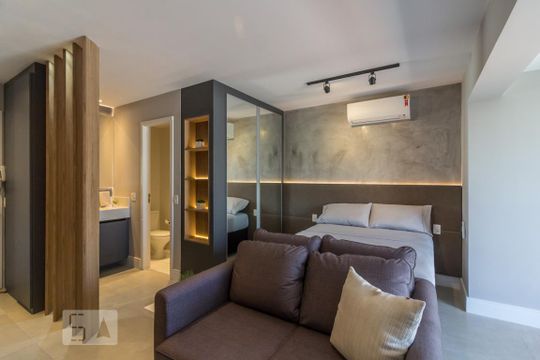 Studio de kitnet/studio para alugar com 1 quarto, 34m² em Consolação, São Paulo