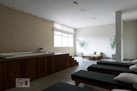 Área comum - Spa de apartamento para alugar com 1 quarto, 41m² em Vila Dom Pedro I, São Paulo