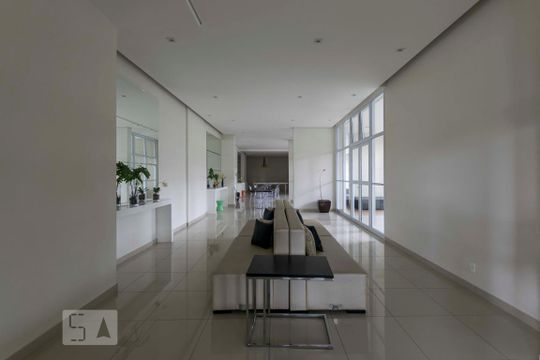 Área comum - Salào de festas & Espaço Gourmet de apartamento para alugar com 1 quarto, 41m² em Vila Dom Pedro I, São Paulo