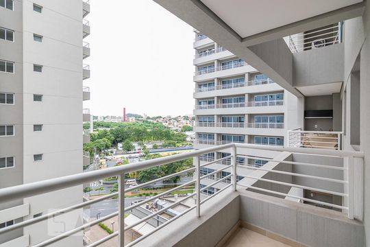 Varanda Gourmet de kitnet/studio para alugar com 1 quarto, 48m² em Jardim do Mar, São Bernardo do Campo