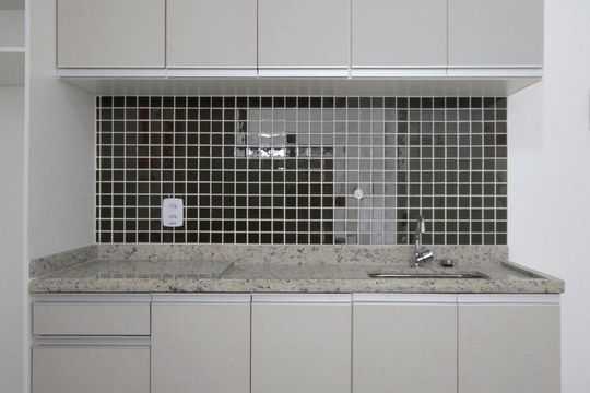 Cozinha de apartamento para alugar com 1 quarto, 40m² em Mooca, São Paulo