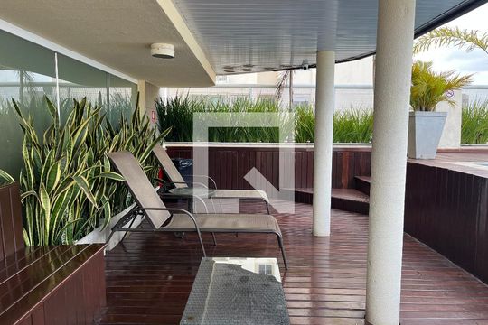 Área comum - Piscina de kitnet/studio para alugar com 1 quarto, 54m² em Barra Funda, São Paulo