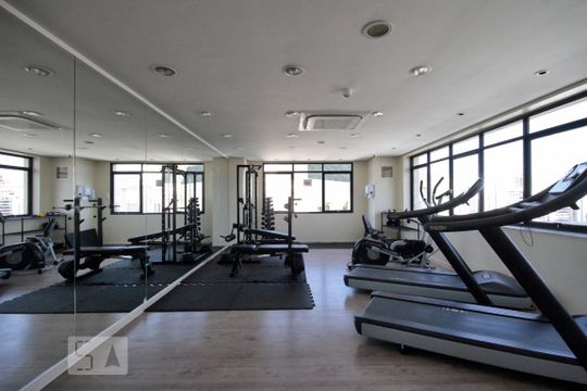 Academia de apartamento para alugar com 1 quarto, 50m² em Higienópolis, São Paulo