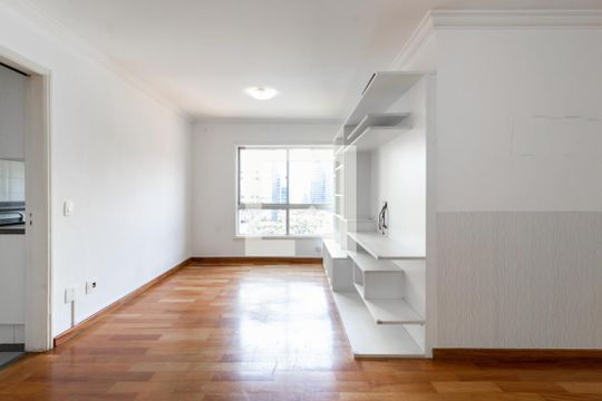 Sala de apartamento para alugar com 2 quartos, 72m² em Vila Nova Conceição, São Paulo