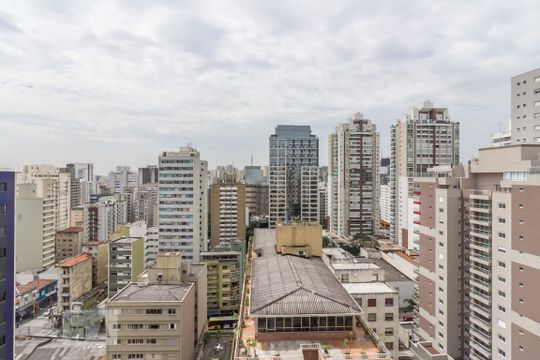 Vista de apartamento para alugar com 1 quarto, 50m² em Consolação, São Paulo