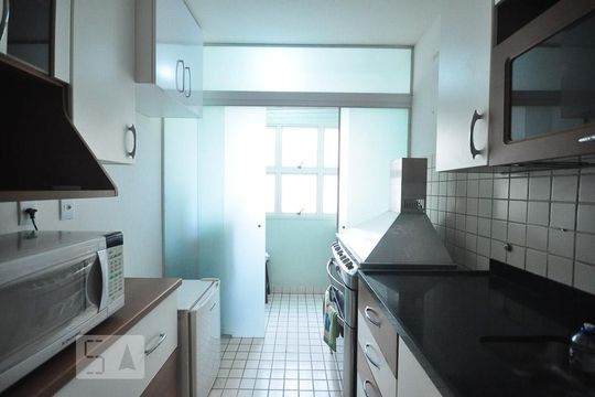 cozinha de apartamento à venda com 2 quartos, 74m² em Jardim Ampliação, São Paulo