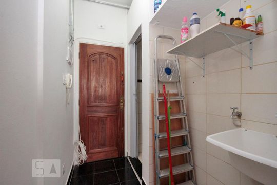 Área de Serviço de kitnet/studio à venda com 1 quarto, 30m² em Consolação, São Paulo
