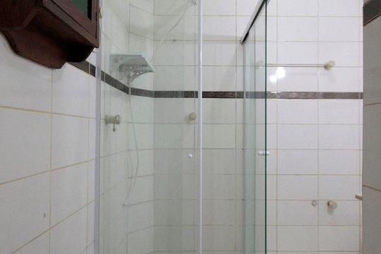 Banheiro de kitnet/studio à venda com 1 quarto, 30m² em Consolação, São Paulo