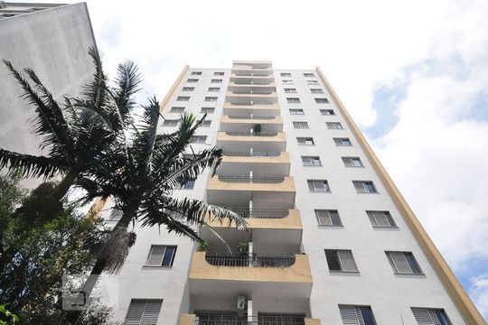 fachada de apartamento para alugar com 1 quarto, 30m² em Jardim das Acácias, São Paulo