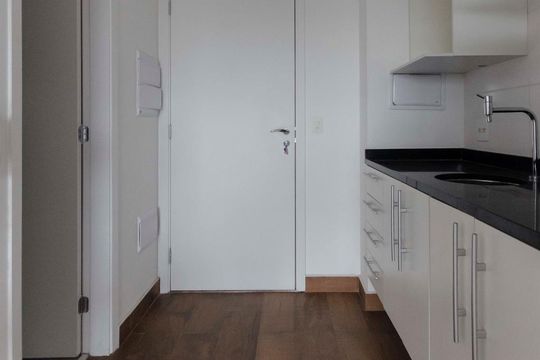 Cozinha de kitnet/studio à venda com 1 quarto, 30m² em Santana, São Paulo