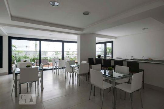 Studio - Salão de festas de kitnet/studio à venda com 1 quarto, 38m² em Vila Mariana, São Paulo