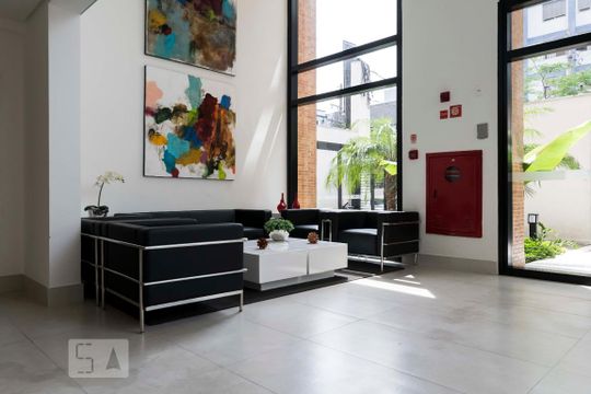 Studio - Hall social de kitnet/studio à venda com 1 quarto, 38m² em Vila Mariana, São Paulo
