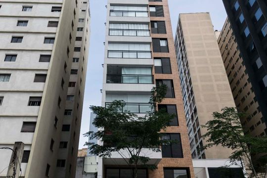 Fachada de kitnet/studio à venda com 1 quarto, 38m² em Vila Mariana, São Paulo