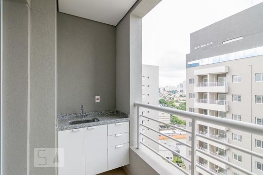 Varanda Gourmet de kitnet/studio à venda com 1 quarto, 41m² em Rudge Ramos, São Bernardo do Campo