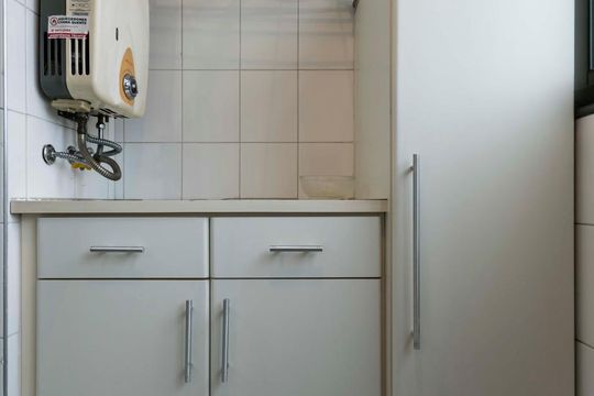 Lavanderia (Armários) de apartamento à venda com 2 quartos, 56m² em Vila Monte Alegre, São Paulo