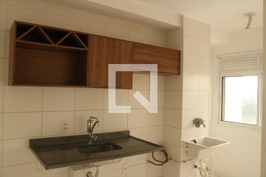 Cozinha e Área de Serviço de apartamento para alugar com 1 quarto, 31m² em Água Branca, São Paulo