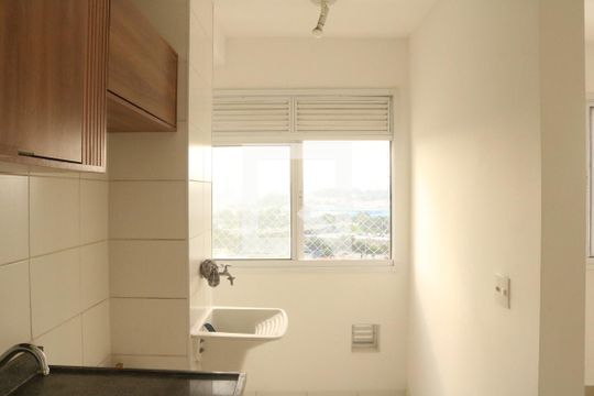 Cozinha e Área de Serviço de apartamento para alugar com 1 quarto, 31m² em Água Branca, São Paulo