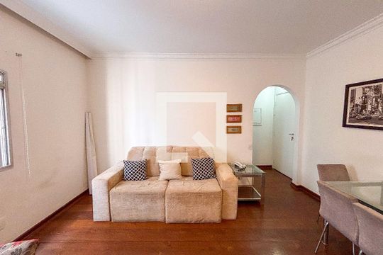 Sala de apartamento à venda com 2 quartos, 80m² em Jardim Paulista, São Paulo