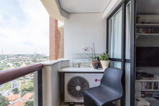 Varanda de apartamento para alugar com 1 quarto, 40m² em Higienópolis, São Paulo