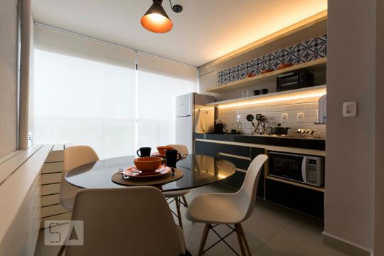 Varanda Gourmet de kitnet/studio à venda com 1 quarto, 33m² em Vila Mariana, São Paulo