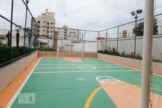 Dependências do prédio - quadra de apartamento para alugar com 3 quartos, 86m² em Jardim Flamboyant, Campinas