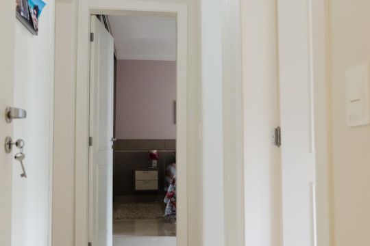 Corredor de apartamento para alugar com 3 quartos, 86m² em Jardim Flamboyant, Campinas