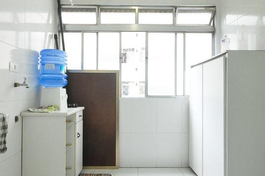 área de serviço de apartamento à venda com 3 quartos, 70m² em Jardim Londrina, São Paulo