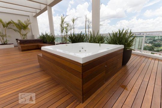 Área comum - Louge de kitnet/studio à venda com 1 quarto, 35m² em Barra Funda, São Paulo
