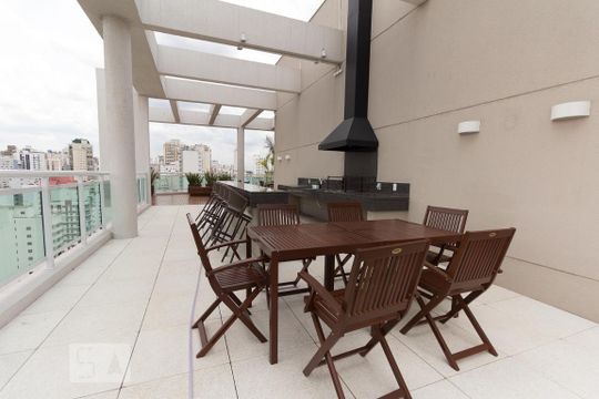 Área comum - Gourmet de kitnet/studio à venda com 1 quarto, 35m² em Barra Funda, São Paulo