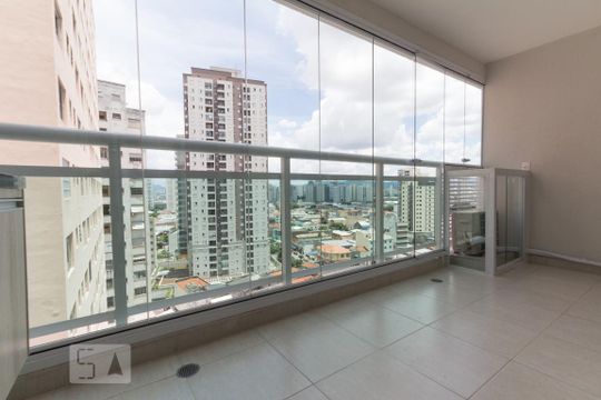 Varanda de kitnet/studio à venda com 1 quarto, 35m² em Barra Funda, São Paulo