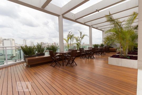 Área comum - Gourmet de kitnet/studio à venda com 1 quarto, 35m² em Barra Funda, São Paulo