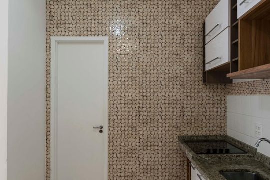 Cozinha  de kitnet/studio para alugar com 1 quarto, 45m² em Cambuci, São Paulo