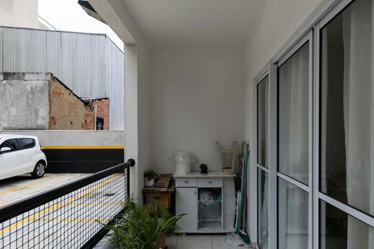 Varanda Gourmet de kitnet/studio para alugar com 1 quarto, 45m² em Cambuci, São Paulo