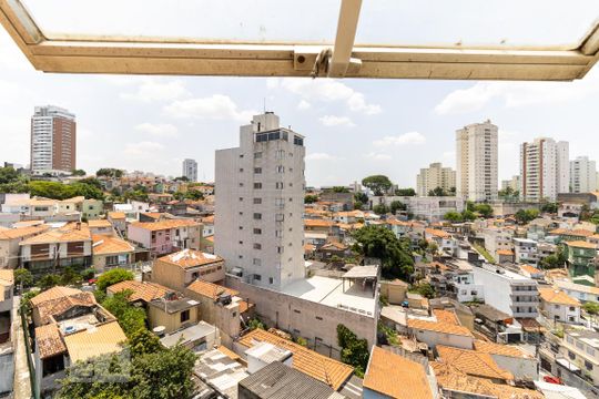 vista da Cozinha de apartamento à venda com 2 quartos, 56m² em Vila Monumento, São Paulo