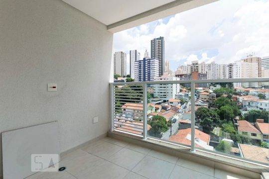 Varanda de kitnet/studio para alugar com 1 quarto, 42m² em Paraíso, São Paulo