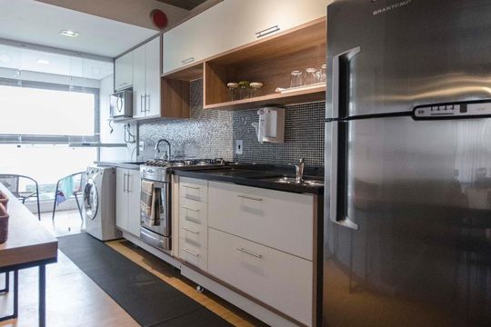 Cozinha de apartamento à venda com 2 quartos, 70m² em Vila Leopoldina, São Paulo