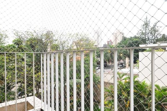 varanda de apartamento para alugar com 2 quartos, 80m² em Vila Alexandria, São Paulo