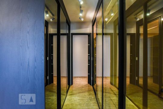Closet da Suíte 2 de apartamento à venda com 3 quartos, 156m² em Centro, São Bernardo do Campo