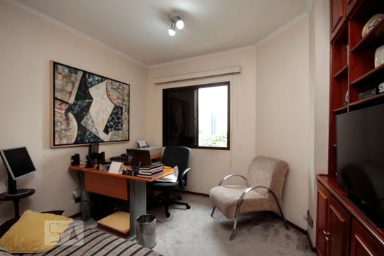 Escritório de apartamento para alugar com 4 quartos, 165m² em Vila Regente Feijó, São Paulo