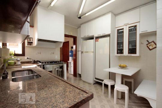 Cozinha de apartamento para alugar com 4 quartos, 165m² em Vila Regente Feijó, São Paulo