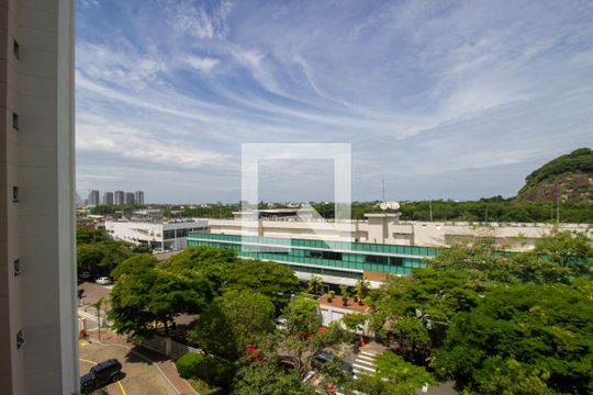 Vista da Varanda de apartamento à venda com 2 quartos, 78m² em Barra da Tijuca, Rio de Janeiro