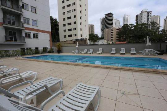 piscina de apartamento para alugar com 1 quarto, 38m² em Jardim Ampliação, São Paulo
