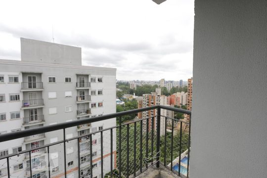 varanda de apartamento para alugar com 1 quarto, 38m² em Jardim Ampliação, São Paulo