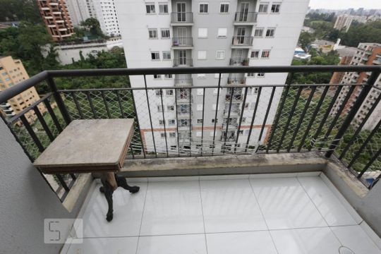 varanda de apartamento para alugar com 1 quarto, 38m² em Jardim Ampliação, São Paulo